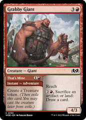 Grabby Giant - Foil